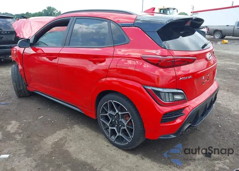 2023 Hyundai Kona N из США, поврежденный, VIN KM8KH3AC4PU008192